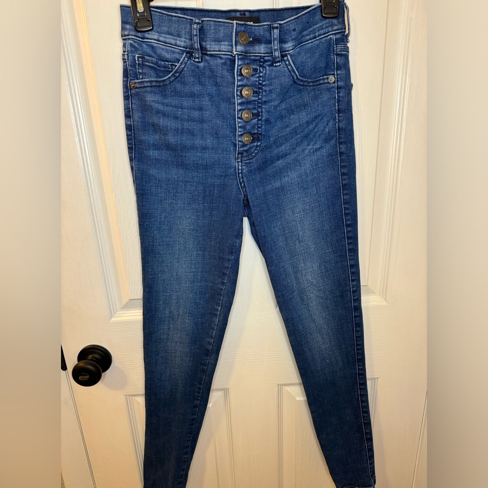 Express skinny high rise jeans